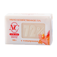 Мыло Невская Косметика Хозяйственное с глицерином 180г (1/36)