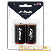 Батарейка Smartbuy Super R20 D BL2 Heavy Duty 1.5V (2/12/96)