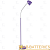 Торшер Camelion KD-309 40W 230V IP20 на основании фиолетовый (1/4)