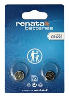 Батарейка Renata CR1220 BL2 Lithium 3V