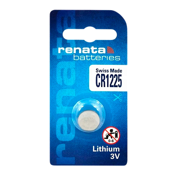 Батарейка Renata CR1225 BL1 Lithium 3V (10/300/2400) 