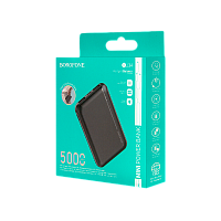 Внешний аккумулятор Borofone BJ34 5000mAh 2USB/Type-C черный (1/102)