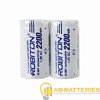 Аккумулятор ROBITON 2200MHSC-2 SR2, в упак 18 шт (2/18/216)