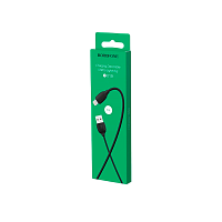 Кабель Borofone BX19 USB (m)-Lightning (m) 1.0м 2.4A ПВХ черный (1/648)