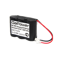 Аккумулятор для радиотелефонов GoPower T279 PC1 NI-MH 600mAh (1/15/180)
