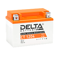 #Аккумулятор для мототехники Delta CT 1204 (1/10)