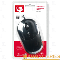 Мышь проводная Smartbuy 382 ONE классическая USB черный (1/40)