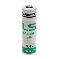 Батарейка Saft 14500 AA bulk Li-SOCl2 3.6V Англия (1/600)