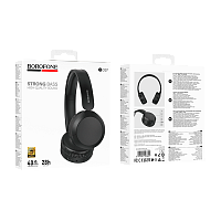 Наушники полноразмерные Borofone BO37 bluetooth 5.4 с микр. черный (1/60) 