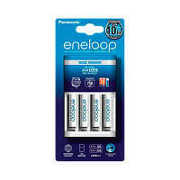 З/У для аккумуляторов Panasonic eneloop Basic Charger AA/AAA 4 слота (1/8)