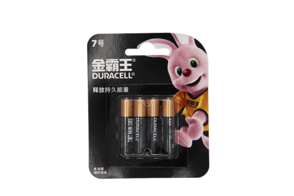 Батарейка Duracell Basic LR03 AAA BL4 Alkaline 1.5V CN (Китай) (4/48)