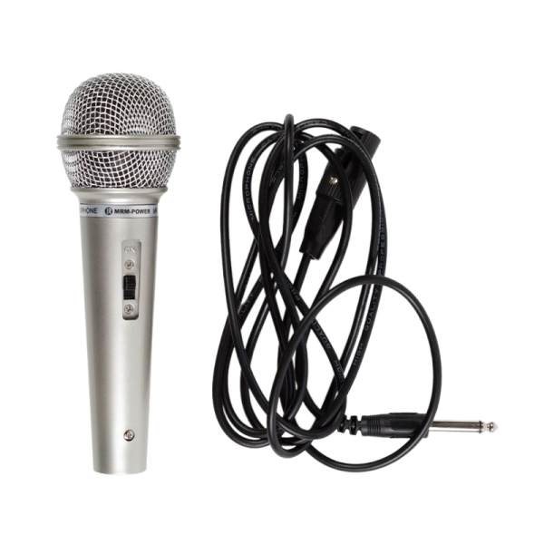 Микрофон MRM-Power MR-701 динамический серебряный (1/50)
