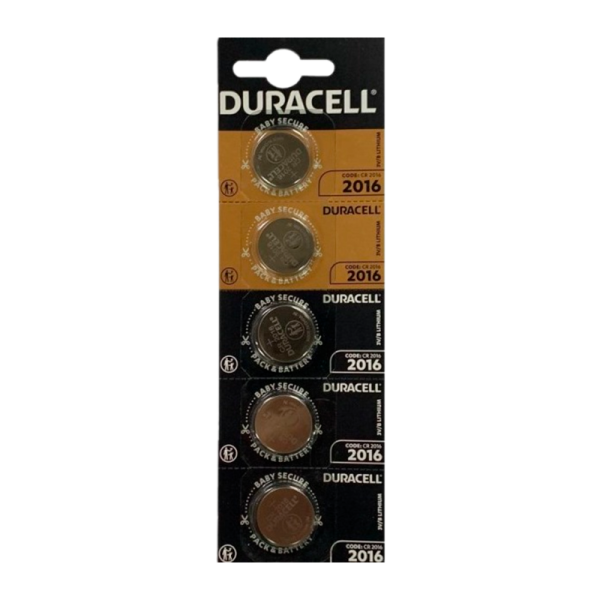 Батарейка Duracell Procell INTENSE CR2016 BL5 Lithium 3V (5/20/200)