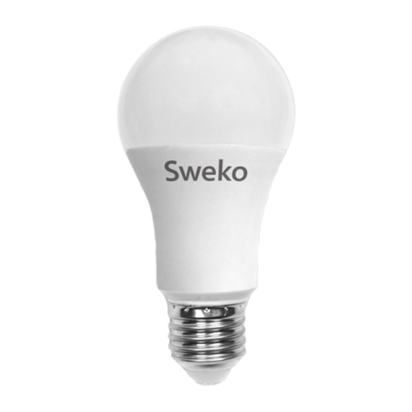 Лампа светодиодная Sweko A60 E27 20W 4000К 230V груша (1/5/100)