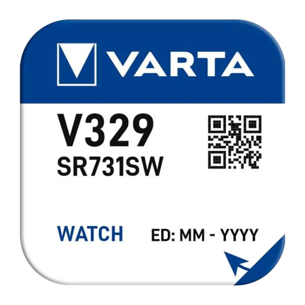 Батарейка Varta 329 (SR731SW) BL1 Silver Oxide 1.55V (1/10/100)