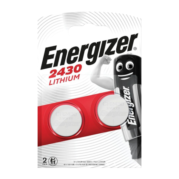 Батарейка Energizer CR2430 BL2 Lithium 3V (2/20/280)