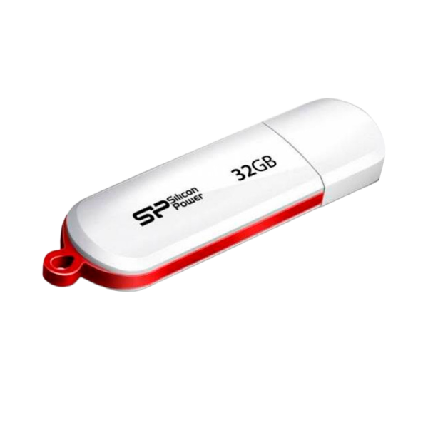 Флеш-накопитель Silicon Power LuxMini 320 32GB USB2.0 пластик белый
