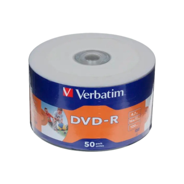Диск DVD-R Verbatim DataLife 4.7GB 16x 50шт. Shrink 50 (50/200)