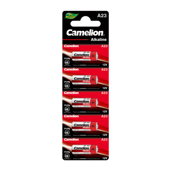 Батарейка Camelion LR23/A23/MN21 BL5 Alkaline 12V 0%Hg (5/50/1800)