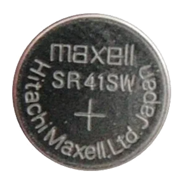 Батарейка Maxell 392 (SR41W) BL1 Silver Oxide 1.55V (1/10/100)
