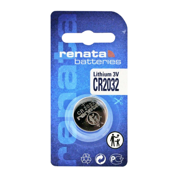 Батарейка Renata CR2032 BL1 Lithium 3V (10/300/2400)