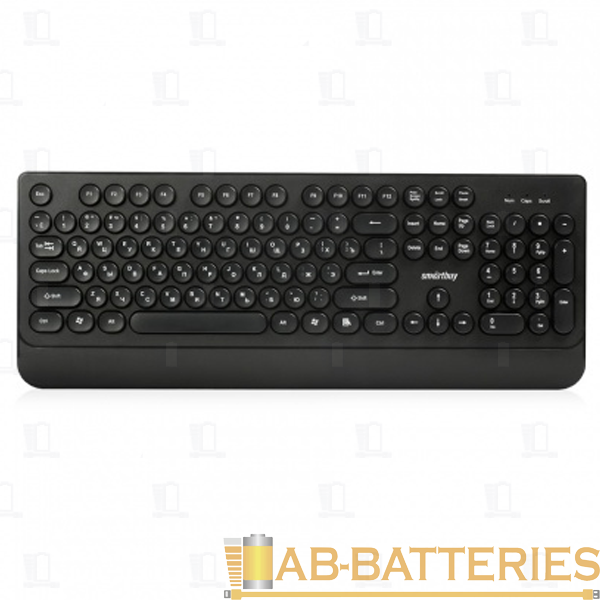 Клавиатура проводная Smartbuy 228 ONE классическая USB 1.5м черный (1/20)