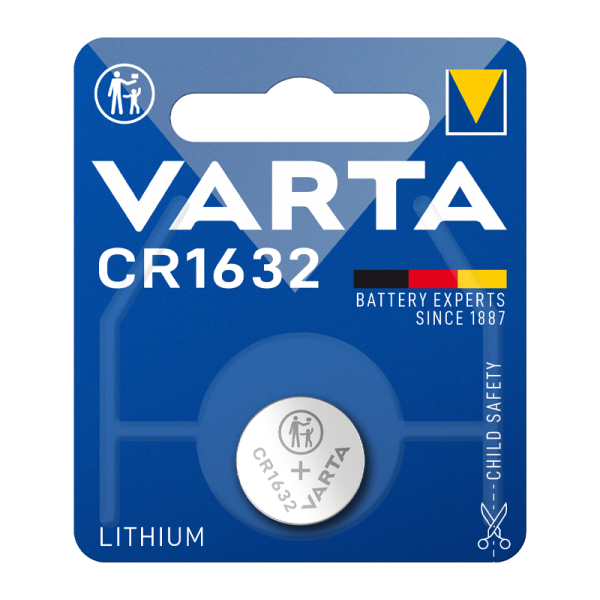 Батарейка Varta ELECTRONICS CR1632 BL1 Lithium 3V (6632) (1/10/100)