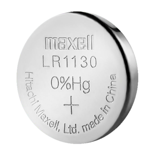 Батарейка Maxell 390 (SR1130SW) BL1 Silver Oxide 1.55V 0%Hg (1/10/100)