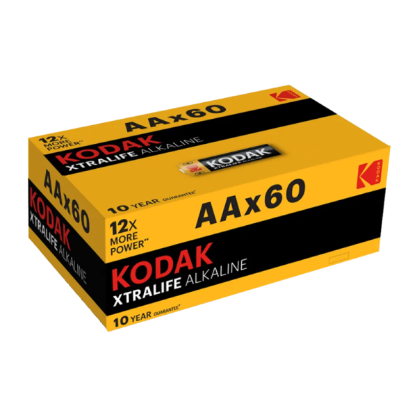Батарейка Kodak XTRALIFE LR6 AA BOX60 Alkaline 1.5V (60/720/18720)