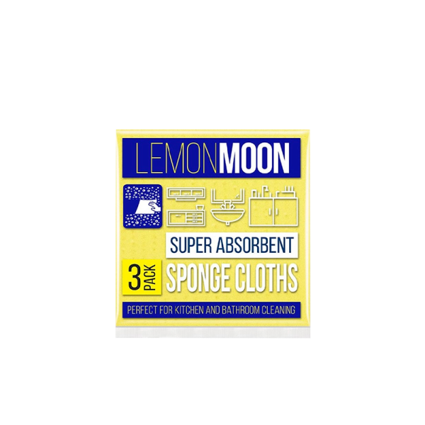 Салфетка Lemon Moon целлюлозная 150х150 590 г/м2 3шт./уп (цена за упаковку) (1/36)