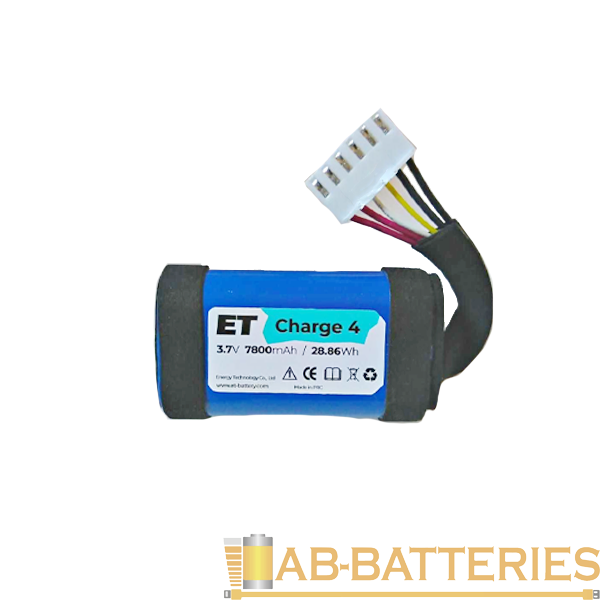 Аккумулятор ET для JBL Charge 4 3.7В, 7800мАч (1/10)