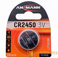 Батарейка ANSMANN  CR2450   BL1 (1/10/360)