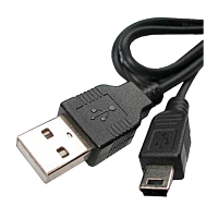Кабель Гарнизон USB (m)-miniUSB (m) 1.0м силикон черный
