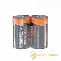 Батарейка ROBITON ER34615-AX D с аксиальными выводами PH1 (1/9/45)