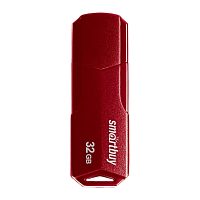 Флеш-накопитель Smartbuy Clue 32GB USB2.0 пластик бургунди