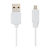 Кабель HOCO X1 USB (m)-microUSB (m) 1.0м 2.4A ПВХ белый (1/30/300)