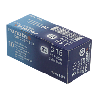 Батарейка Renata 315 (SR716SW) Silver Oxide 1.55V (1/10/100)