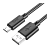 Кабель HOCO X88 USB (m)-microUSB (m) 1.0м 2.4A ПВХ черный (1/420)
