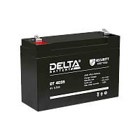 Аккумулятор свинцово-кислотный Delta DT 4035 4V 3.5Ah (1/40)