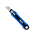 Нож канцелярский X-PERT 18 мм пластиковый корпус, 5 лезвий, СК-183 (1/144)