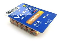 Батарейка Varta LONGLIFE LR03 AAA BOX12 Alkaline 1.5V (4103) (12/288)