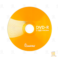 Диск DVD+R Smartbuy 4.7GB 16x Shrink 50 (50/250)