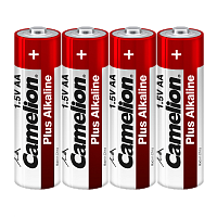 Батарейка Camelion Plus LR6 AA Shrink 4 Alkaline 1.5V (4/60/720)