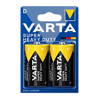 Батарейка Varta SUPERLIFE R20 D BL2 Heavy Duty 1.5V (2020) (2/24/120)