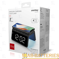 Беспроводное З/У Smartbuy SARC 2.0A 10W часы черный (1/20)