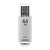 Флеш-накопитель Smartbuy V-Cut 64GB USB2.0 пластик серебряный