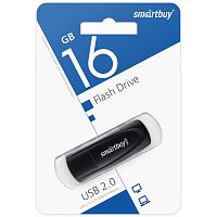 Флеш-накопитель Smartbuy Scout 16GB USB2.0 пластик черный