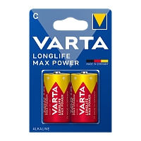 Батарейка Varta LONGLIFE MAX POWER (MAX TECH) LR14 C BL2 Alkaline 1.5V (4714) (2/20/200)