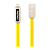 USB Кабель REMAX Armor 2in1 (Micro-Iphone 5/6/7/SE) (1M, 2.1A) RC-067t Желтый