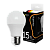 Лампа светодиодная Supermax A60 E27 15W 3000К 230V груша (1/10/80)